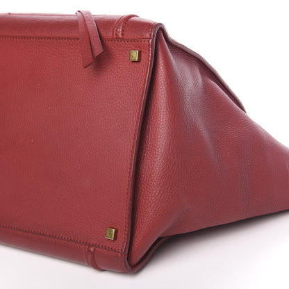 Celine Supple Calfskin Medium Phantom Luggage Red 17 of 18