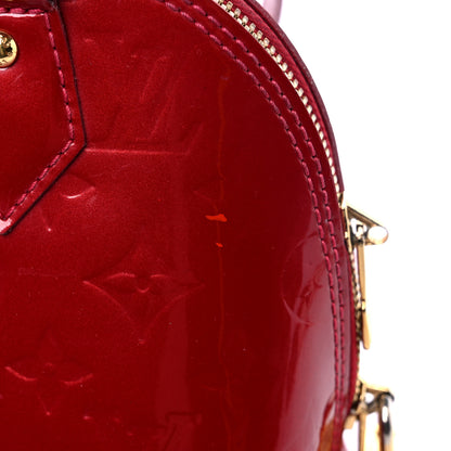 Louis Vuitton Vernis Alma BB Cherry 17 of 21
