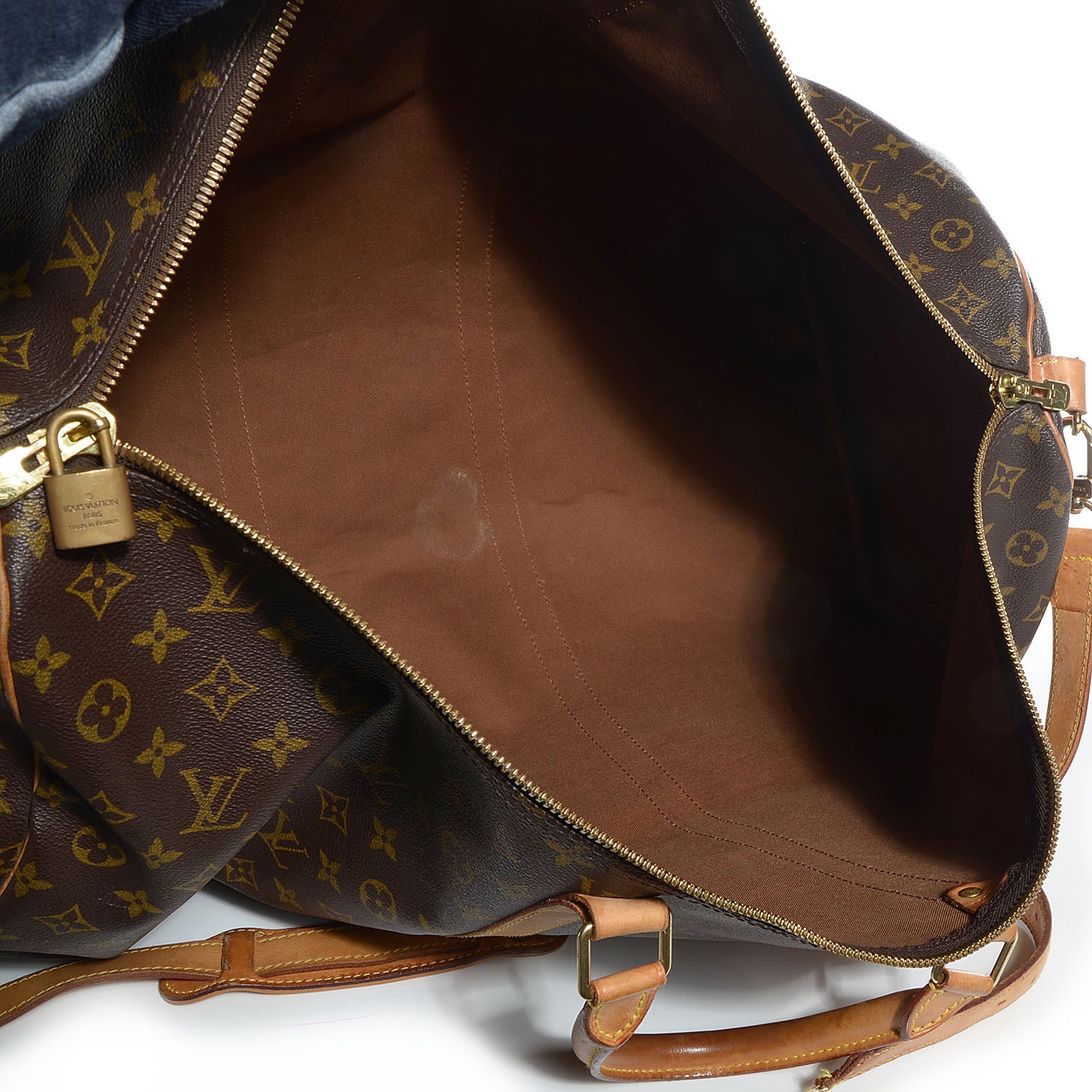 Louis Vuitton Monogram Keepall Bandouliere 60 11 of 12