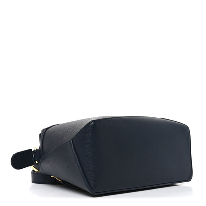Loewe Soft Grained Calfskin Small Puzzle Edge Bag Navy 4 of 9