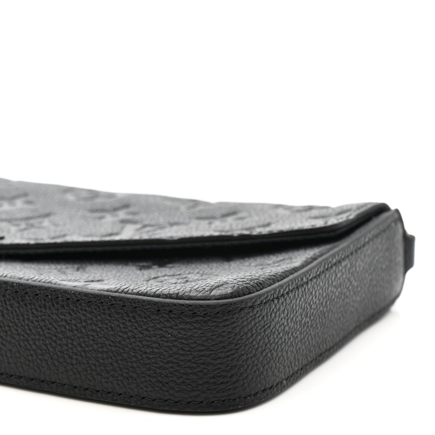 Louis Vuitton Empreinte Pochette Felicie Chain Wallet Black 10 of 14