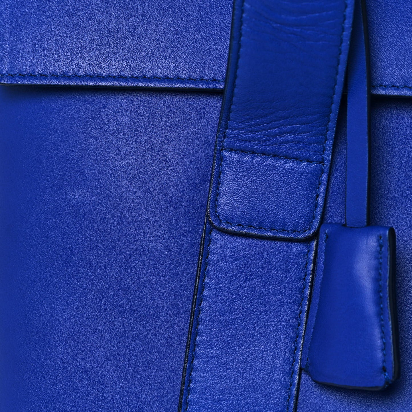 Calfskin Sookie Shoulder Bag Blue