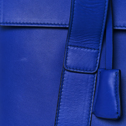 Salvatore Ferragamo Calfskin Sookie Shoulder Bag Blue 12 of 12