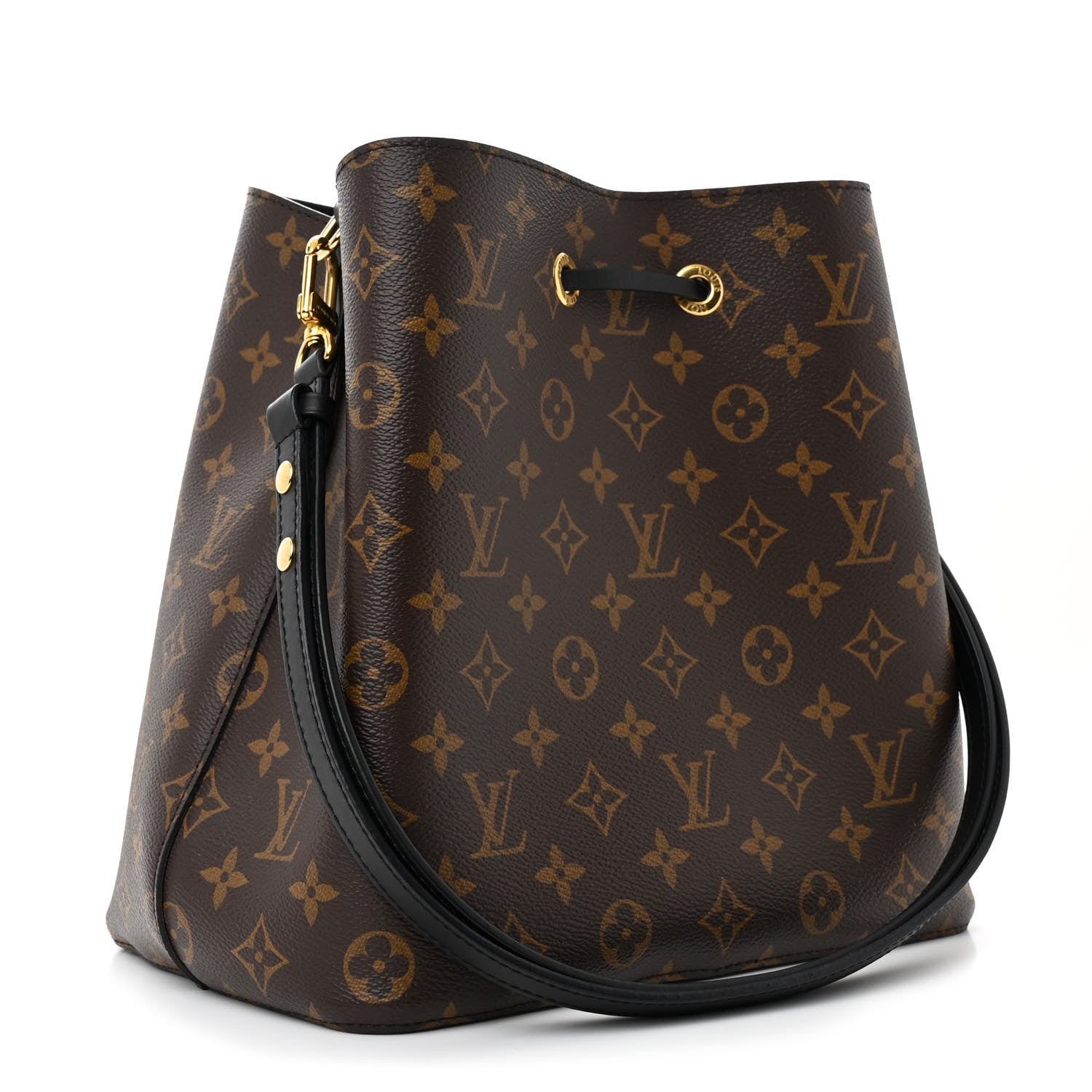 Louis Vuitton Monogram Neonoe MM Black 3 of 10