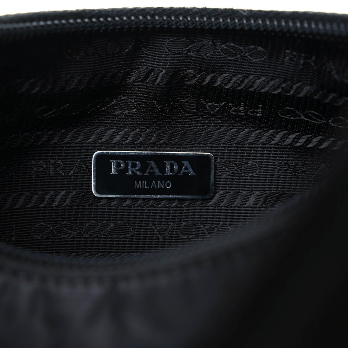 Tessuto Nylon Mini Re-Edition 2000 Bag Black