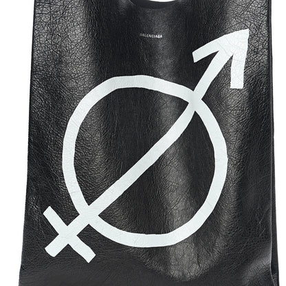 Balenciaga Agneau Arena All Gender M Supermarket Shopper Black White 9 of 9