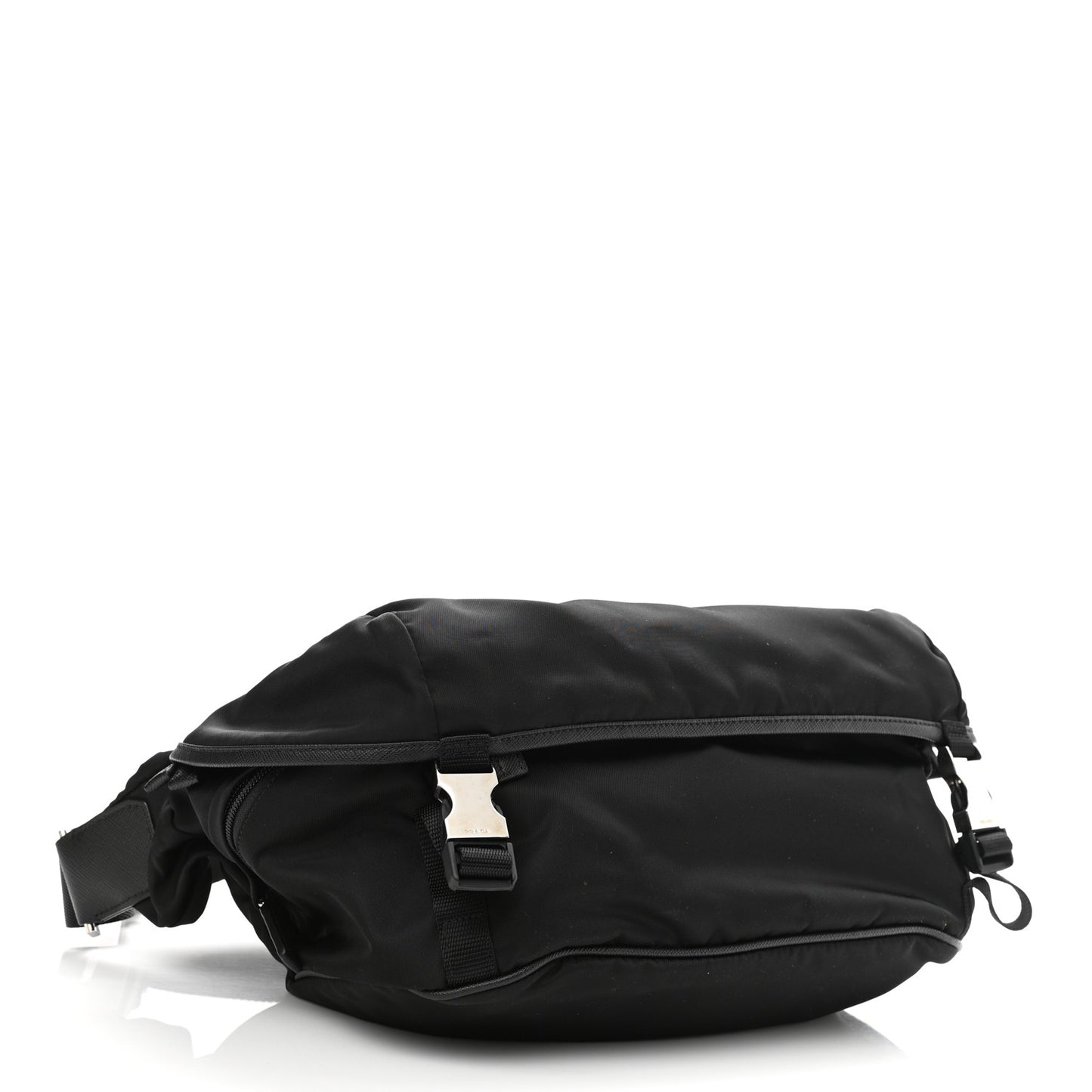 Nylon Tessuto Montagna Messenger Bag Black
