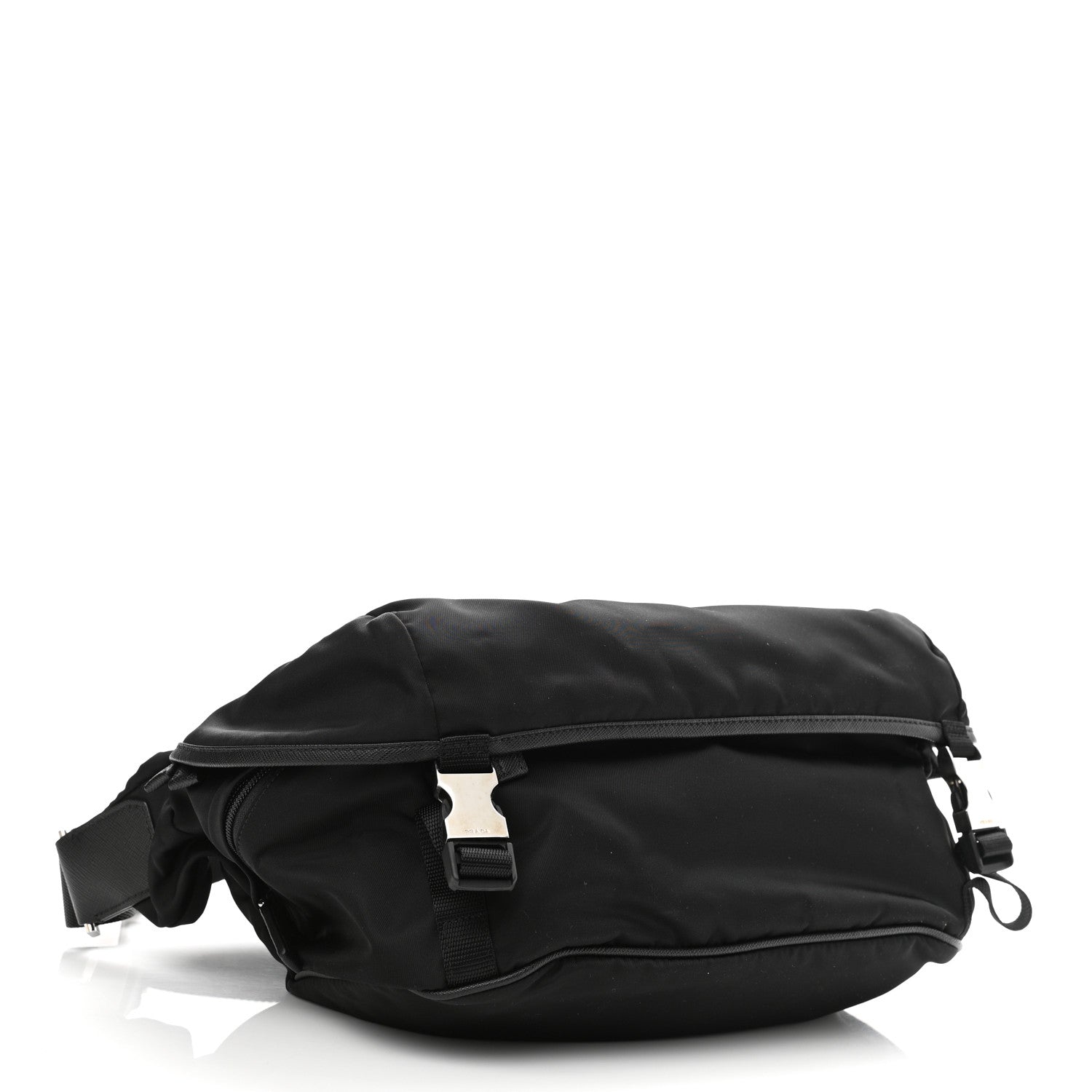 Prada Nylon Tessuto Montagna Messenger Bag Black 4 of 10
