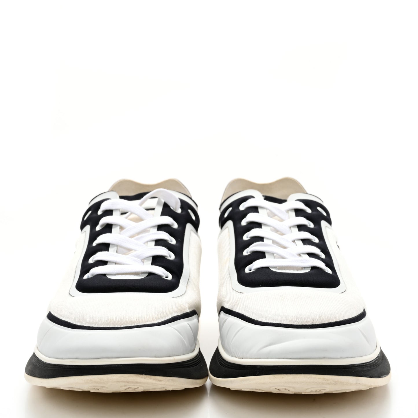 Mesh Lycra Thermoplastic Mens Sneakers 45 White Black