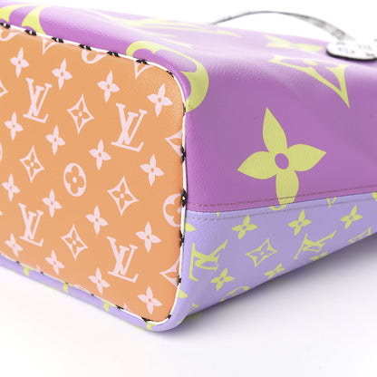 Louis Vuitton Monogram Giant Neverfull MM Pink Lilac 9 of 10