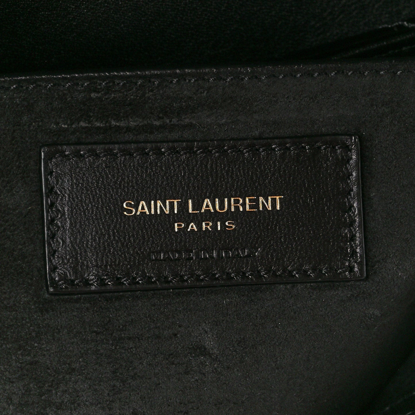 Patent Quilted Le 57 Diamond Shoulder Bag Black