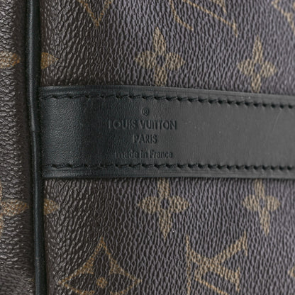 Louis Vuitton Monogram Macassar Keepall Bandouliere 45 7 of 11
