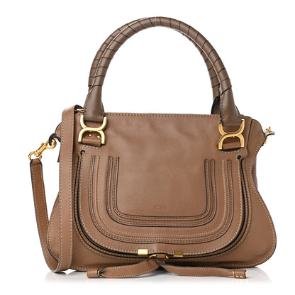 Chloe Calfskin Medium Marcie Satchel Nut 1 of 8