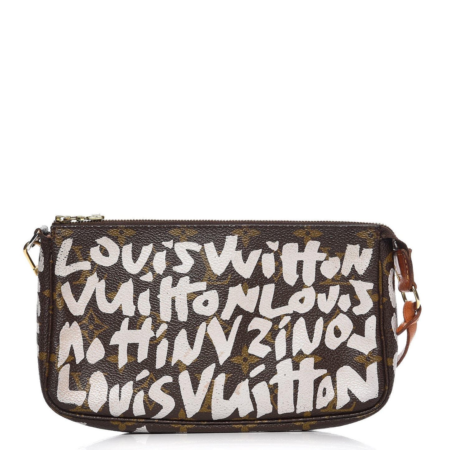 Monogram Graffiti Pochette Accessories Silver