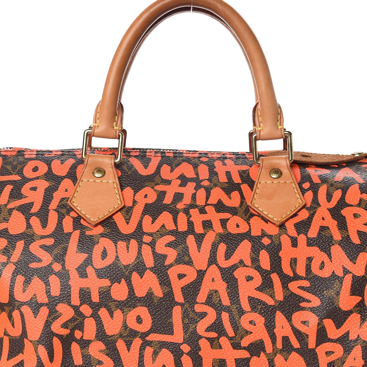 Monogram Graffiti Speedy 30 Orange