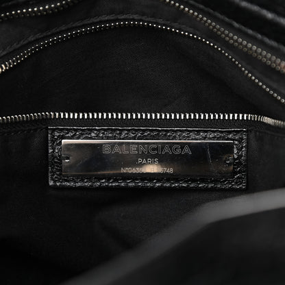 Balenciaga Agneau Classic Silver Hardware City Black 6 of 10