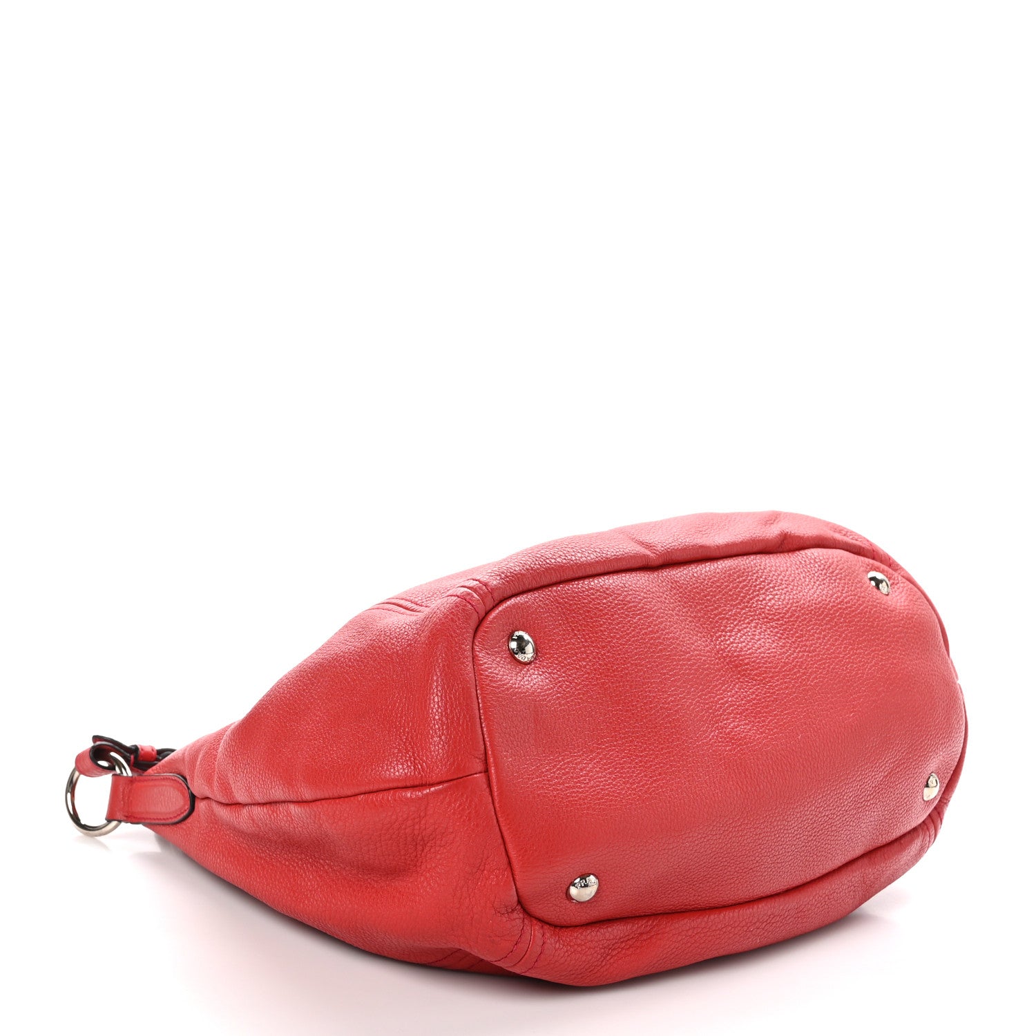 Prada Vitello Phenix Hobo Rosso 4 of 11