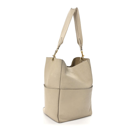 Celine Goatskin Sangle Bucket Bag Dune 3 of 10
