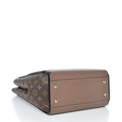 Louis Vuitton Calfskin Monogram Kimono Tote Taupe Glace 4 of 12
