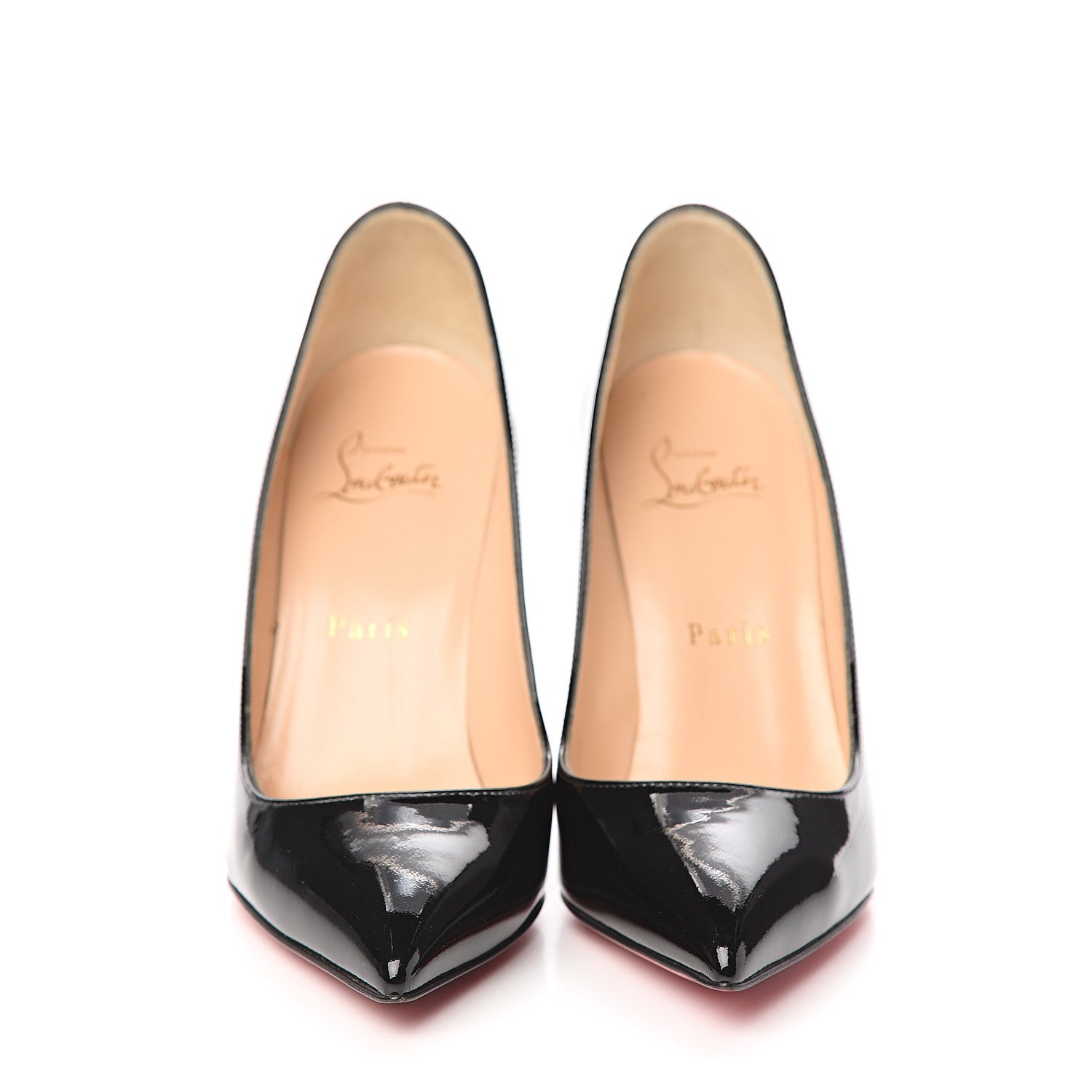 Christian Louboutin Patent Pigalle 100 Pumps 36.5 Black 2 of 9