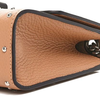 Gucci Calfskin Studded Medium Miss Bamboo Shoulder Bag Camelia 10 of 10