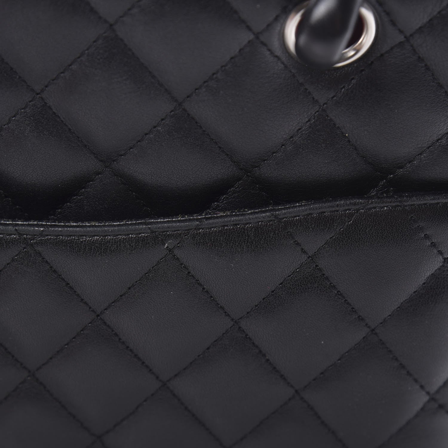 Chanel Calfskin Quilted Large Cambon Tote Black 17 of 18