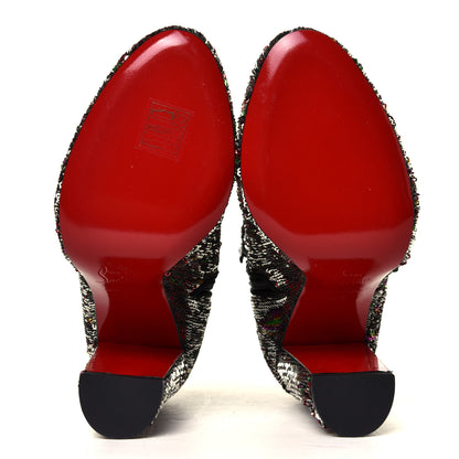 Christian Louboutin Paillettes Moulamax 100 Booties 36 Multicolor 6 of 6
