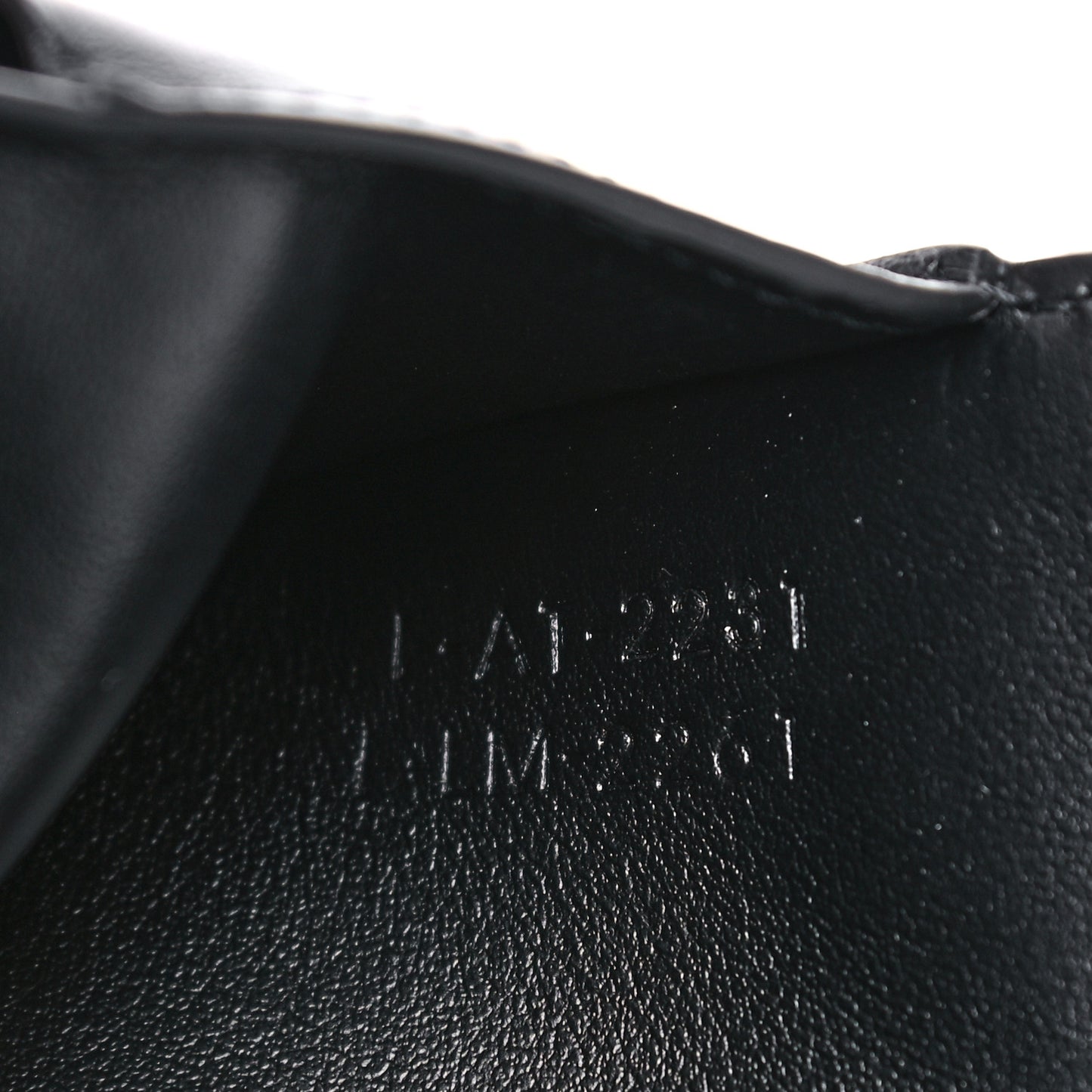 Shiny Smooth Lambskin Small Triomphe Wallet Black