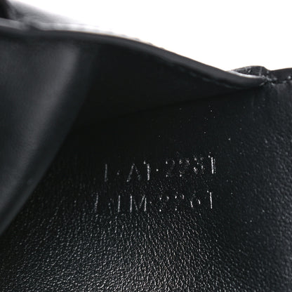 Celine Shiny Smooth Lambskin Small Triomphe Wallet Black 9 of 12