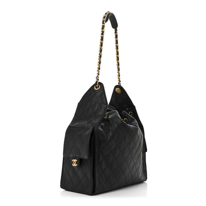Chanel Caviar Quilted Medium Chanel 25 Handbag Black 4 of 12
