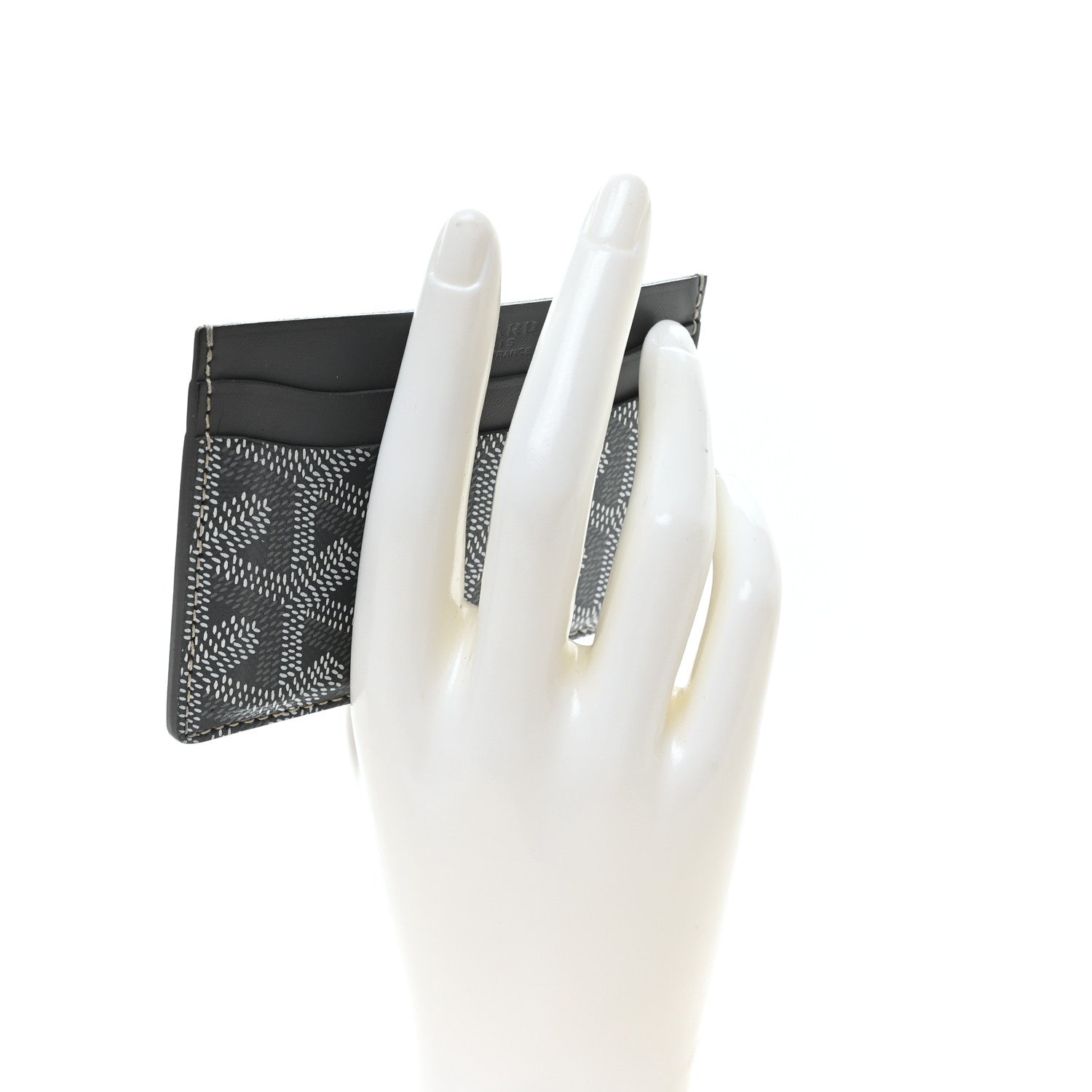 Goyard Goyardine Saint Sulpice Card Holder Grey 2 of 6