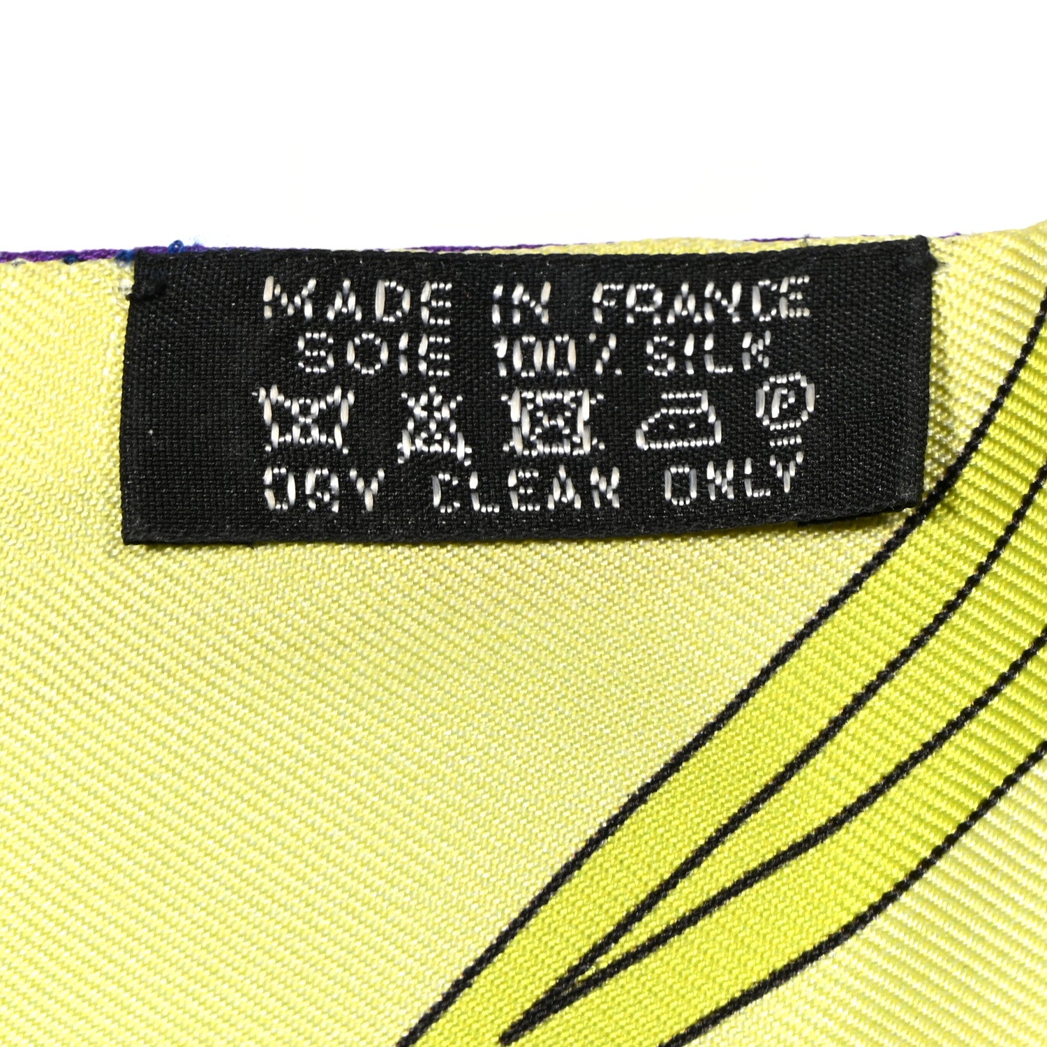 Hermes Silk Astrologie Nouvelle Maxi Twilly Violet Vert Jaune 4 of 7