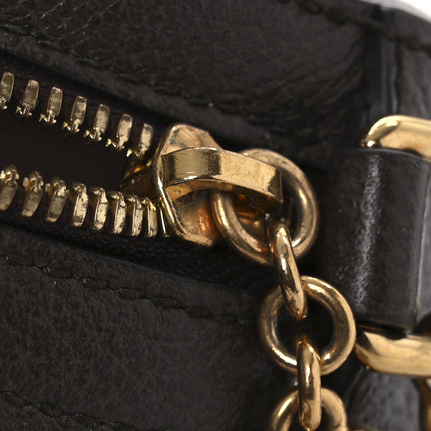 GG Supreme Monogram Web Mini Ophidia Round Shoulder Bag Brown