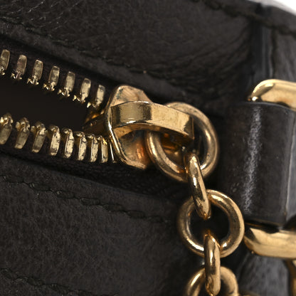 Gucci GG Supreme Monogram Web Mini Ophidia Round Shoulder Bag Brown 11 of 12