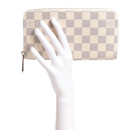Louis Vuitton Damier Azur Zippy Wallet 2 of 8