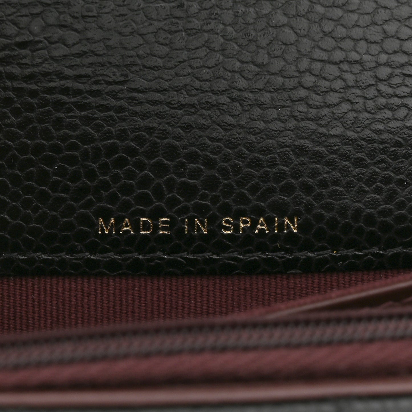 Caviar Quilted Large Gusset Flap Wallet Black