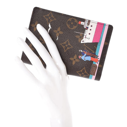 Louis Vuitton Monogram 2016 Christmas Animation Passport Cover Rose Ballerine 2 of 7
