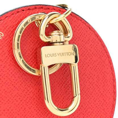 Louis Vuitton Monogram 2020 Christmas Animation Bumper Cars Bag Charm Key Ring Coquelicot 5 of 6