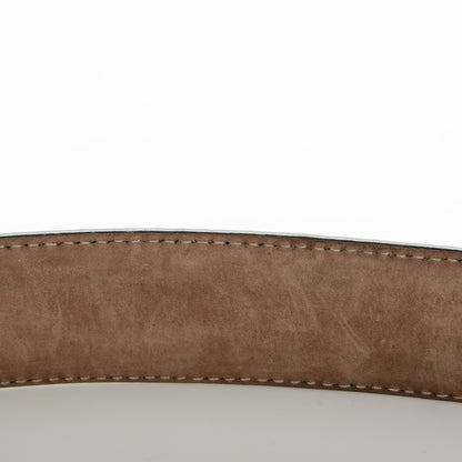 Gucci Guccissima Interlocking G Belt 95 38 Chocolate 5 of 9