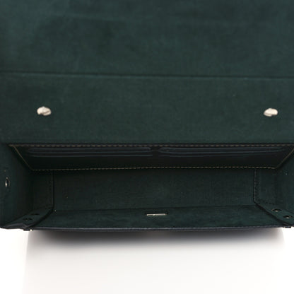 Fendi Vitello King FF Lines Embossed Baguette Soft Trunk Black 4 of 6