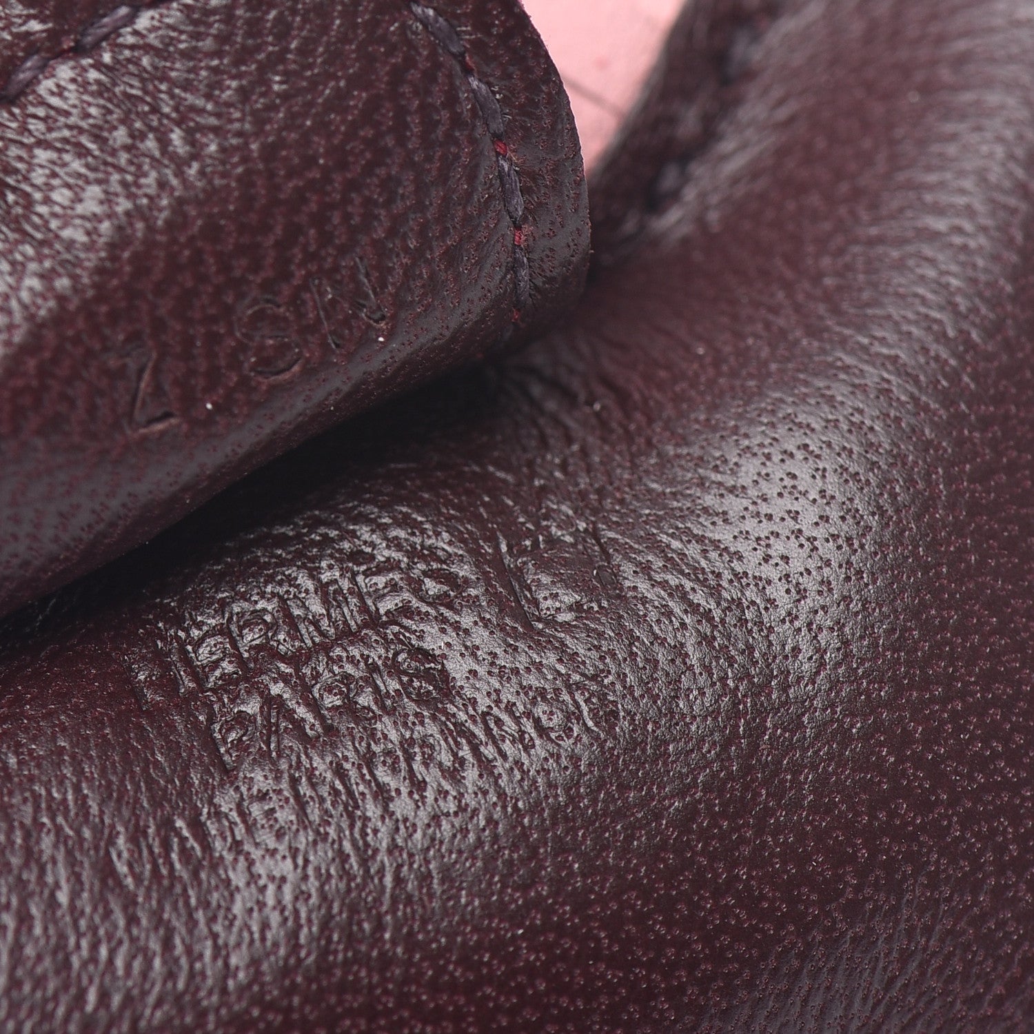 Hermes Milo Lambskin Matte Alligator Touch Grigri Rodeo Horse Bag Charm PM Rouge Sellier Framboise Rose Sakura 3 of 3