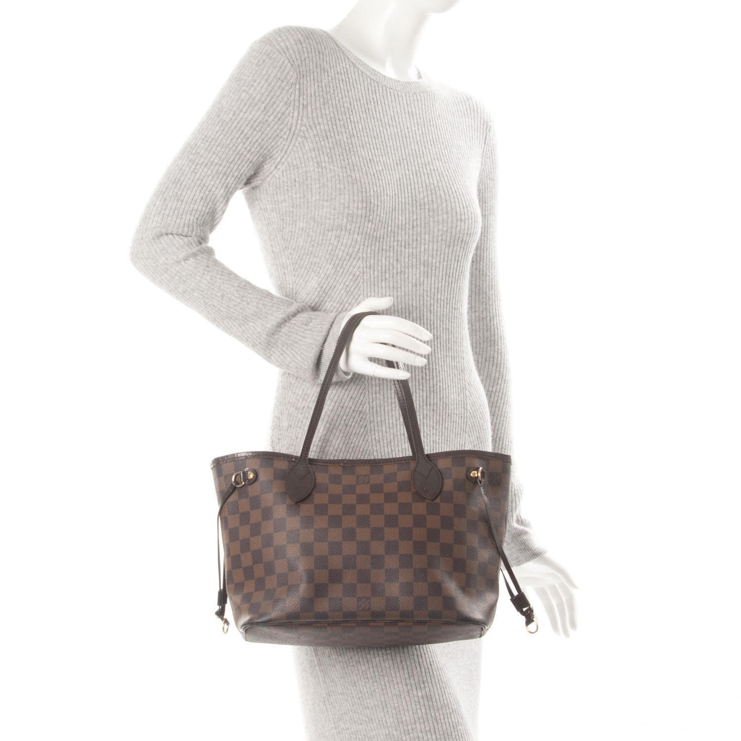 Louis Vuitton Damier Ebene Neverfull PM 2 of 7