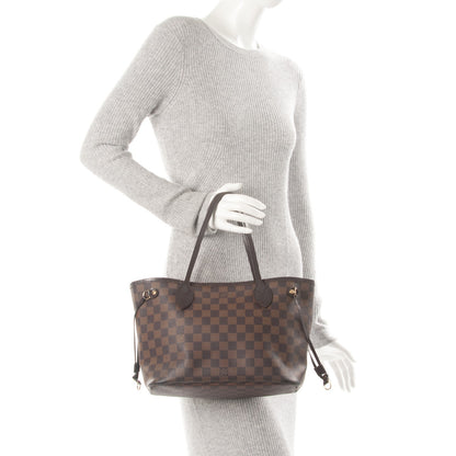 Louis Vuitton Damier Ebene Neverfull PM 2 of 7