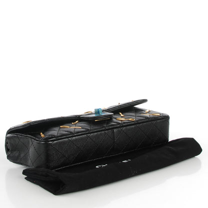 Chanel Calfskin Quilted Spoon Charms Brasserie 2.55 Reissue Flap Black 4 of 8
