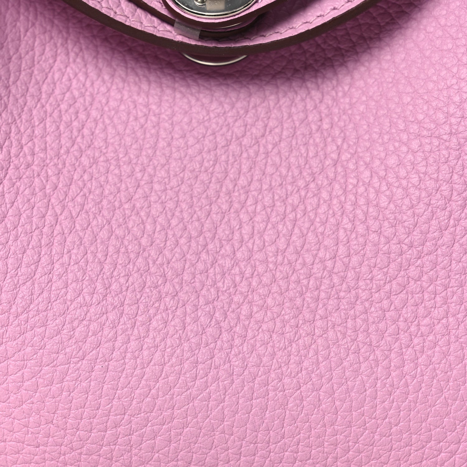 Hermes Taurillon Clemence Mini Lindy 20 Mauve Sylvestre 8 of 14