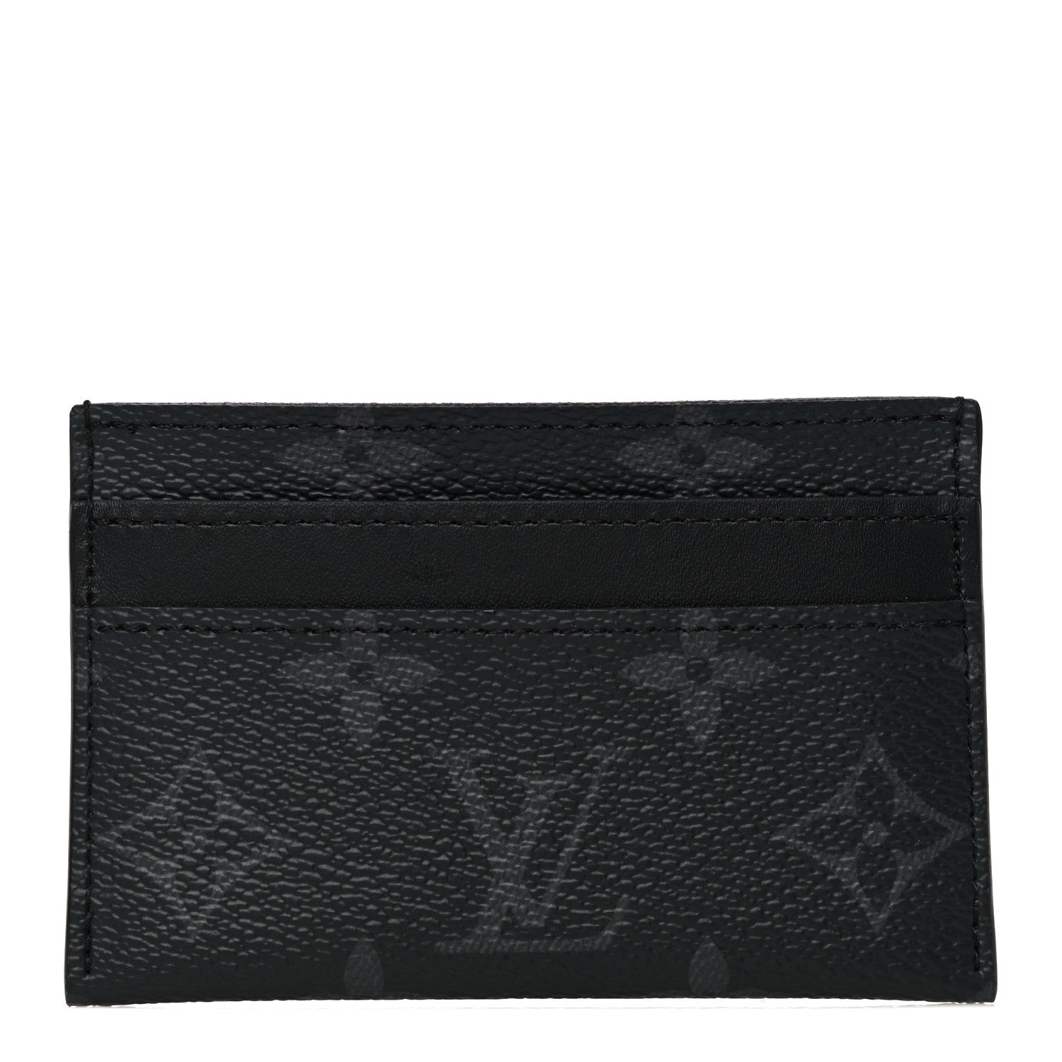 Louis Vuitton Monogram Eclipse Porte-Cartes Double Card Holder 1 of 12