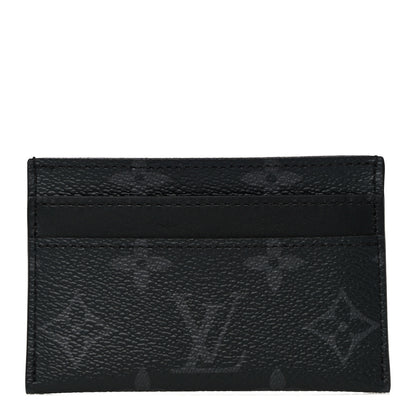 Louis Vuitton Monogram Eclipse Porte-Cartes Double Card Holder 1 of 12
