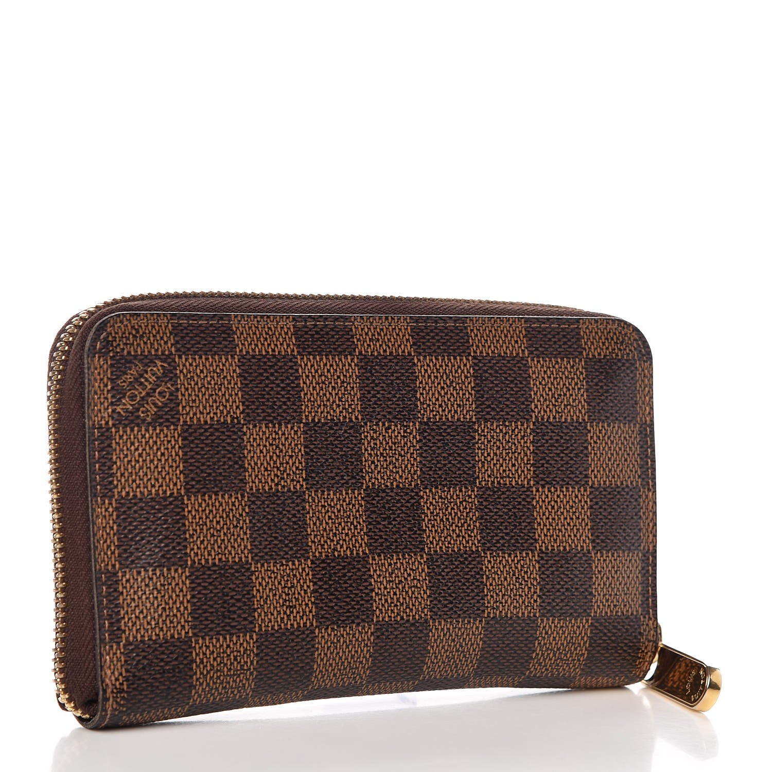 Louis Vuitton Damier Ebene Zippy Compact Wallet 3 of 9
