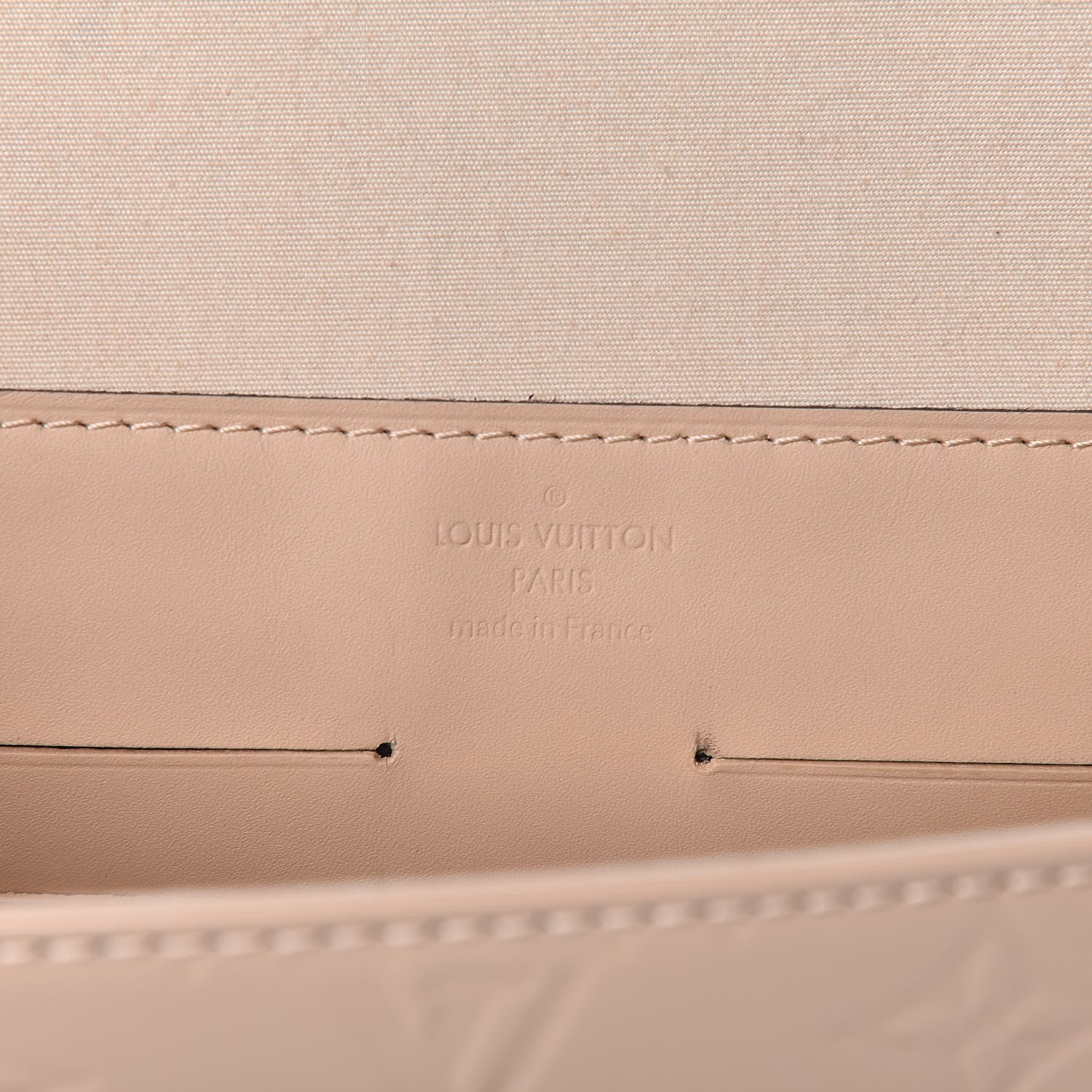 Louis Vuitton Vernis Ana Clutch Dune 6 of 13