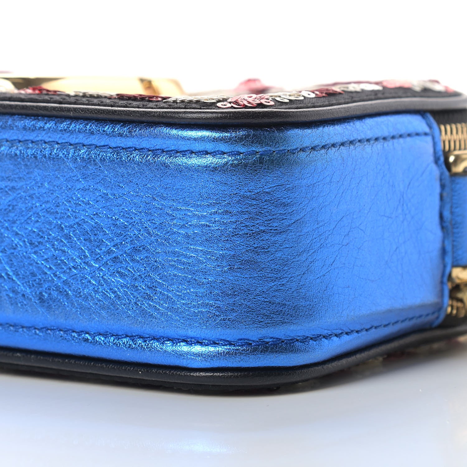 Marc Jacobs Sequin Snapshot Camera Bag Red White 10 of 16